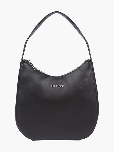 Calvin Klein Táskák & Kiegészítők HU247657 | Calvin Klein Bőr Női Hobo Táska Fekete